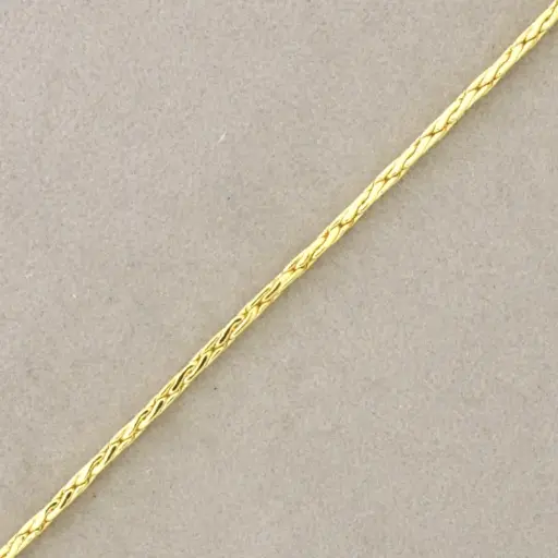 [926100000] Chaîne corde en laiton largeur 2mm