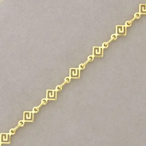 [922490500] Cadena de latón ancho 6,5mm