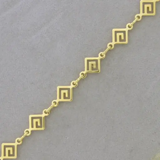 [922490700] Cadena de latón ancho 9,2mm