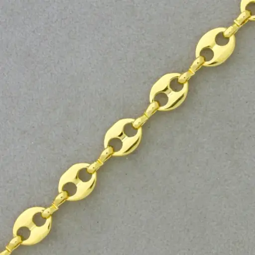 [521220000] Cadena de latón calabrote ancho 6,9mm