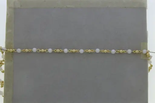 [525030000] Chaîne en metal à  maille fantaisie largeur 5mm