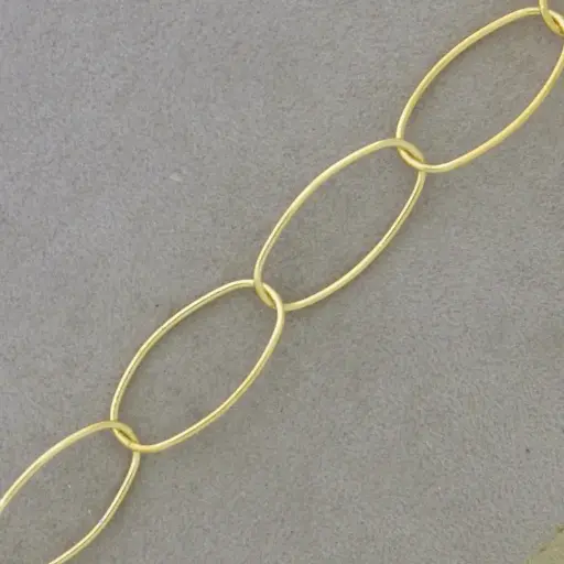 [529260000] Anchor brass chain width 13mm