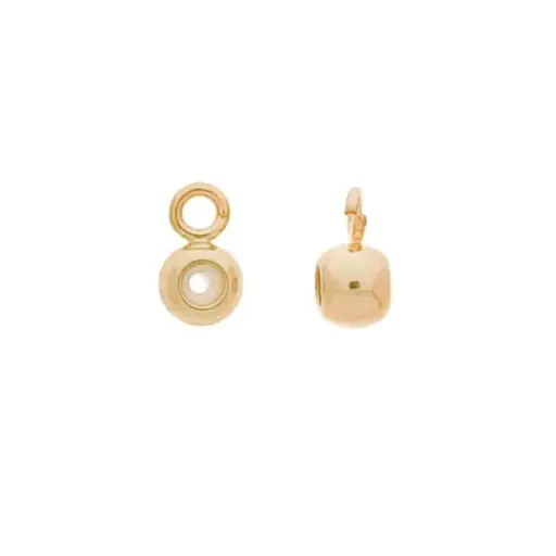 [126915200] Boule Ø 5mm avec anneau et trou passant Ø 1,9mm